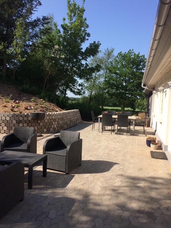 Posezení v ubytování Billund Holiday - Assengaard B & B