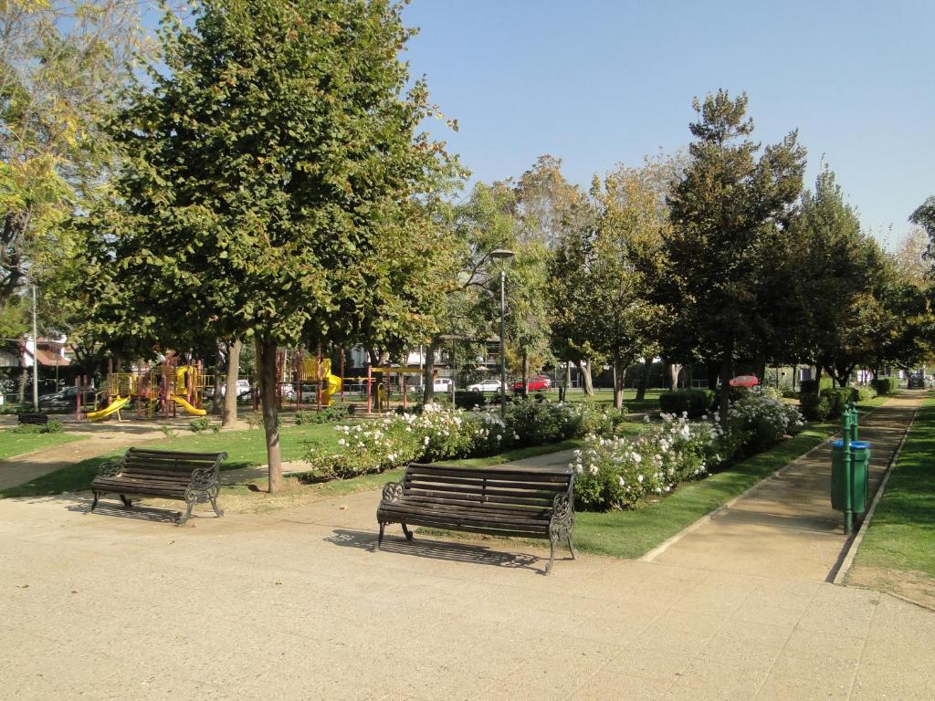 Zahrada ubytování Olea's Home Las Condes