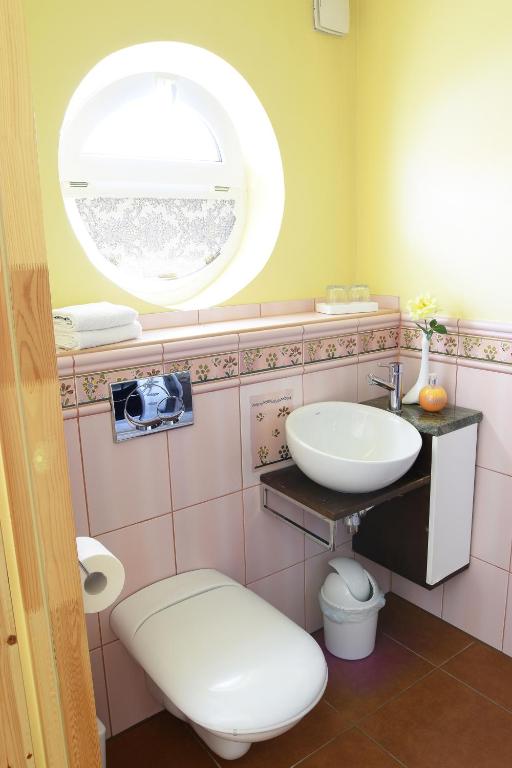Koupelna v ubytování Guest House Wiejska Sielanka