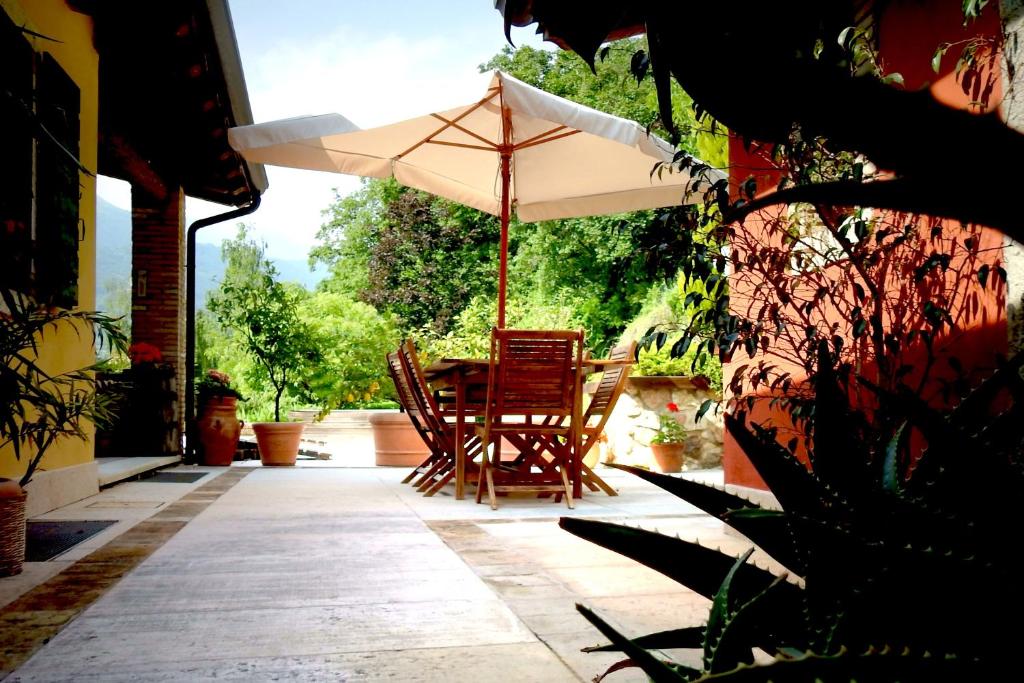 Zahrada ubytování B&B Ca' Ori