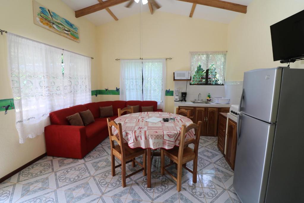 Kuchyň nebo kuchyňský kout v ubytování New Caribe Point