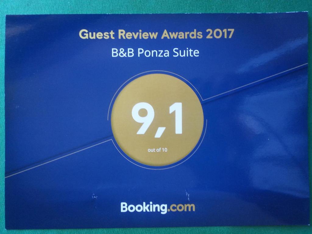 Vottorð, verðlaun, skilti eða annað skjal til sýnis á B&B Ponza Suite