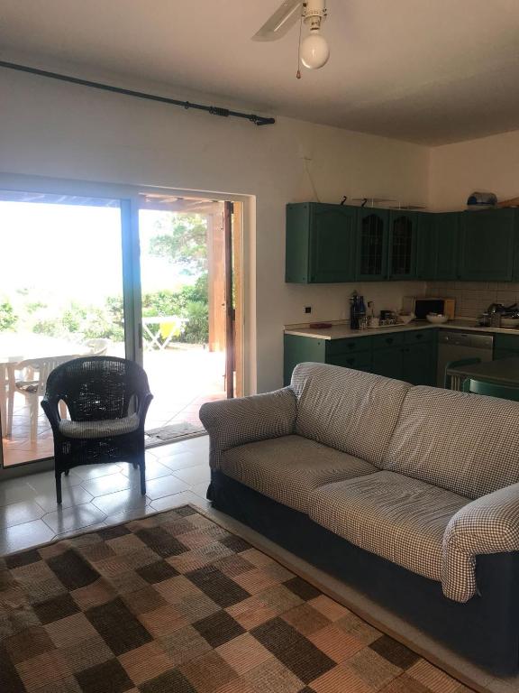 Гостиная зона в Casa La Pelosa Beach