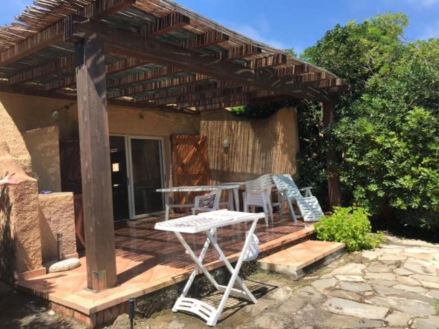 Патио или другая зона на открытом воздухе в Casa La Pelosa Beach