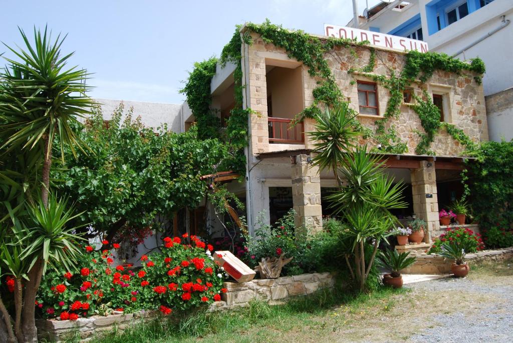 Zahrada ubytování Golden Sun Apartments