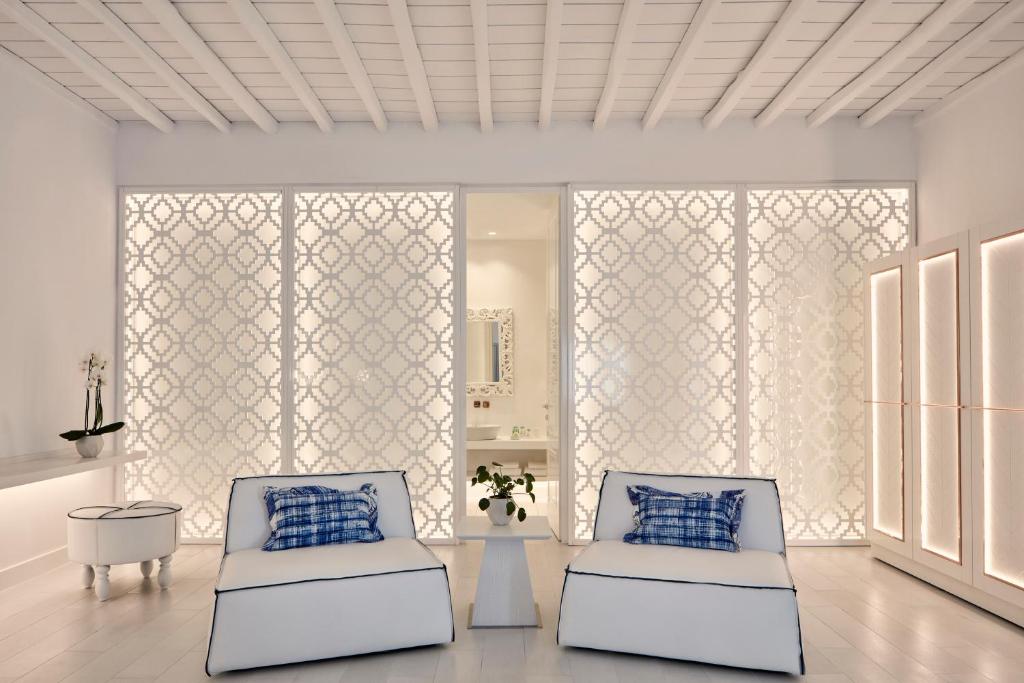 Posedenie v ubytovaní Katikies Mykonos - The Leading Hotels of the World