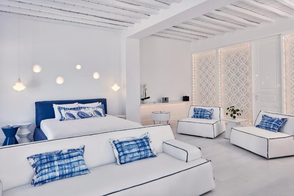 Posedenie v ubytovaní Katikies Mykonos - The Leading Hotels of the World
