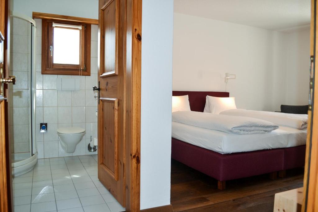 Koupelna v ubytování Schorta's Alvetern - Boutique Hotel & Restaurant