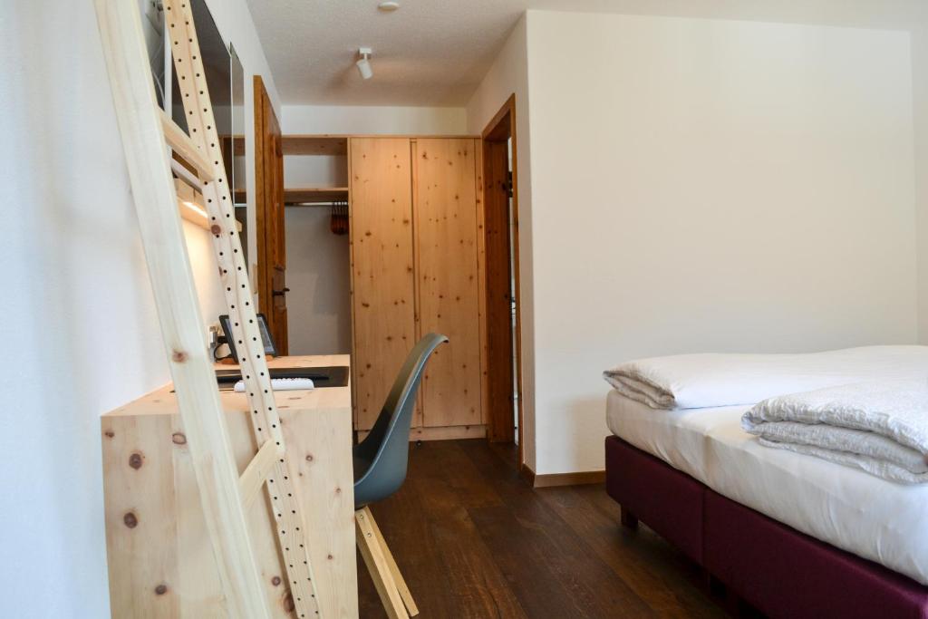Postel nebo postele na pokoji v ubytování Schorta's Alvetern - Boutique Hotel & Restaurant