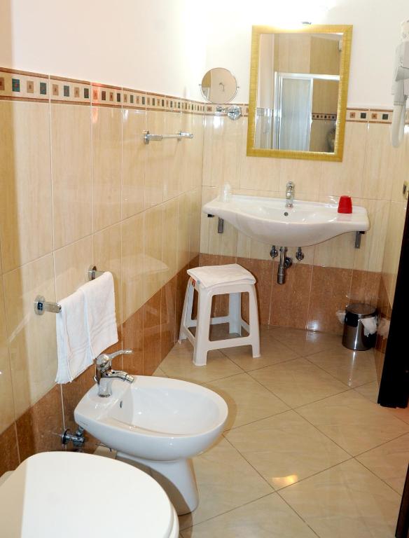 Koupelna v ubytování Garibaldi Relais