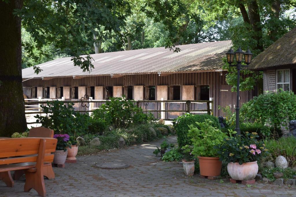 Zahrada ubytování Garbers-Hof