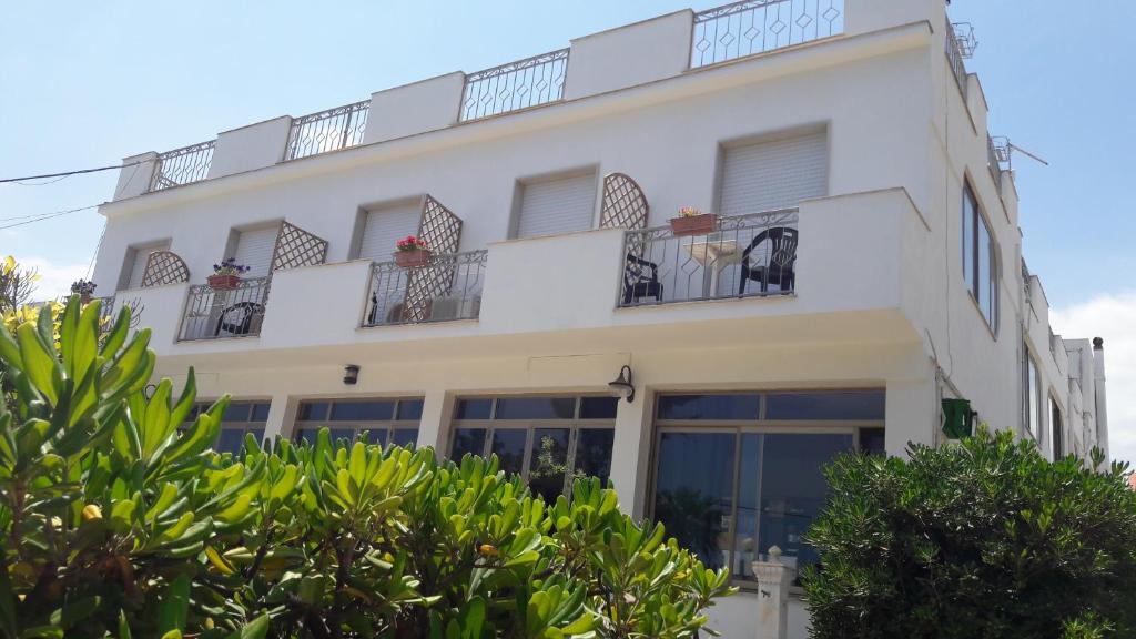 Balkón nebo terasa v ubytování B&B Scogli Bianchi