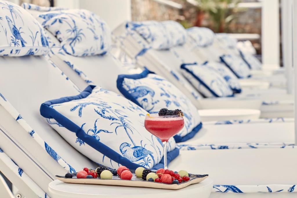 Posedenie v ubytovaní Katikies Mykonos - The Leading Hotels of the World