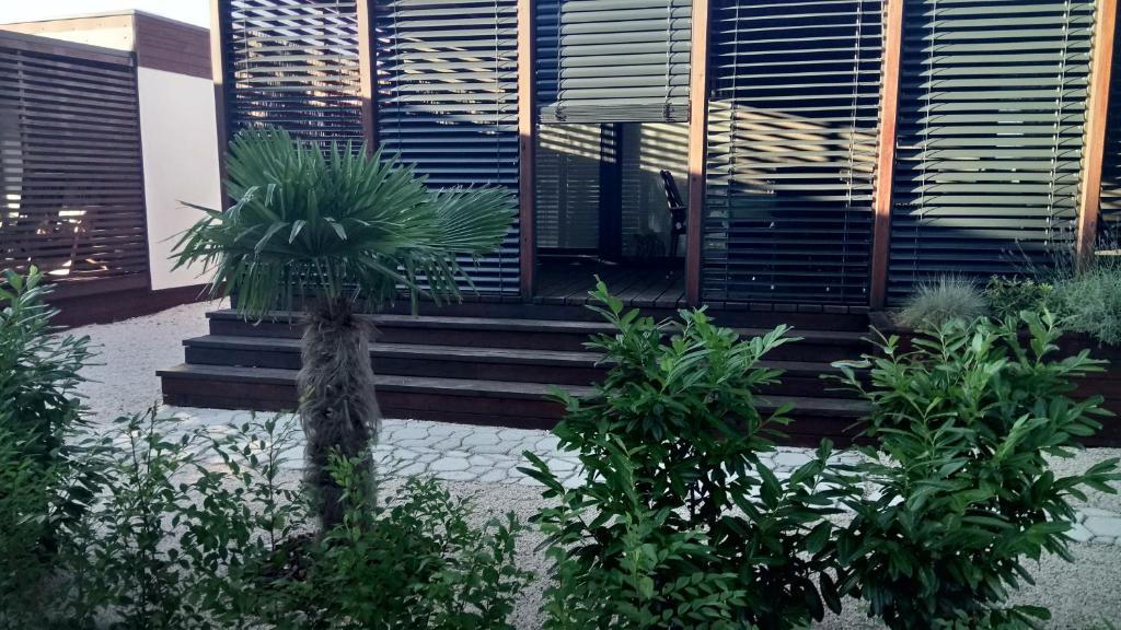 Zahrada ubytování Mobile Home Palma
