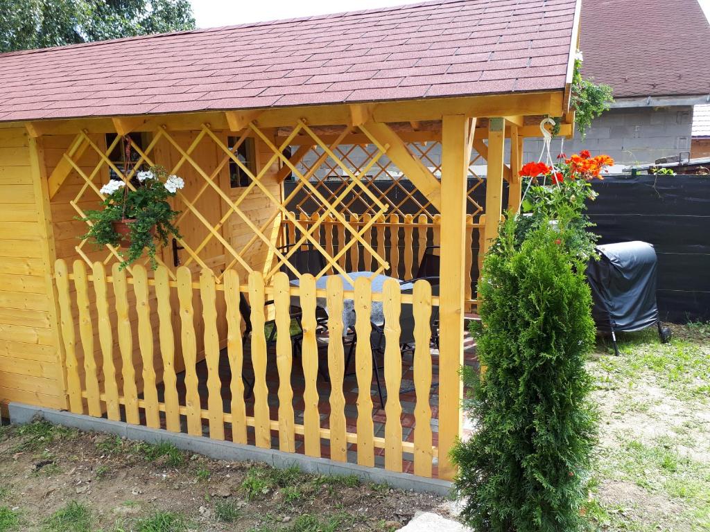 Zahrada ubytování Homestay Renata