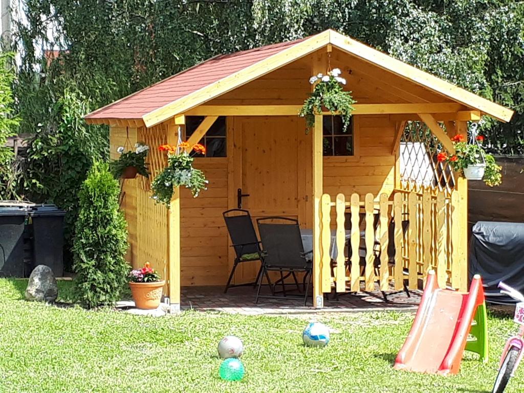 Zahrada ubytování Homestay Renata