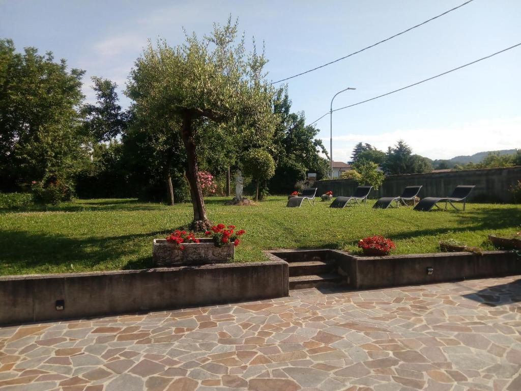 Zahrada ubytování b&b Ergira