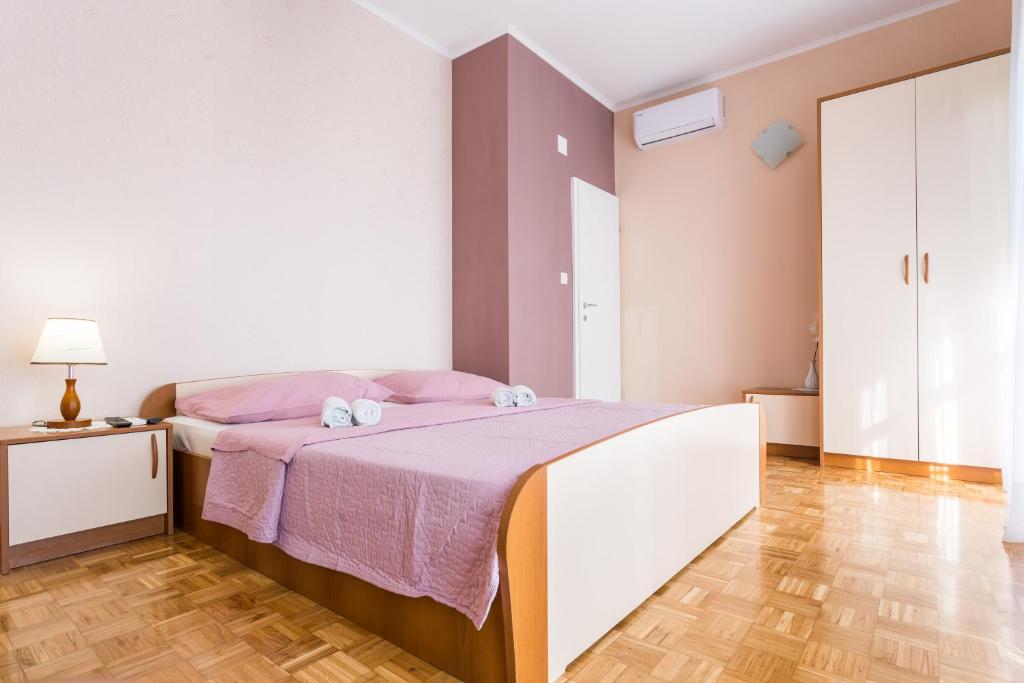 Postel nebo postele na pokoji v ubytování Guest house "Litus"