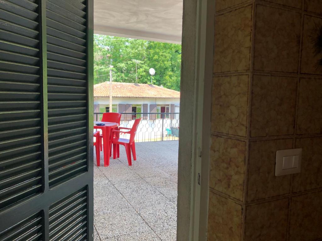 Balkón nebo terasa v ubytování B&B Orchidea Bianca