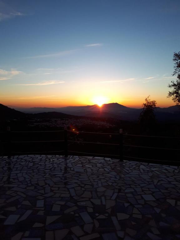 The sunrise or sunset as seen from Az apartmant or nearby