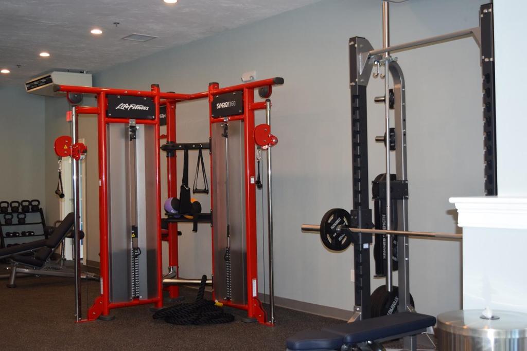 Fitness centrum a/nebo fitness zařízení v ubytování The Club at New Seabury