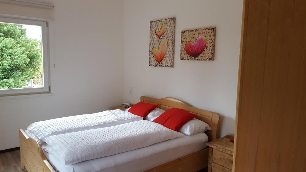 Postel nebo postele na pokoji v ubytování Masetto Egidio Eco-Agritur