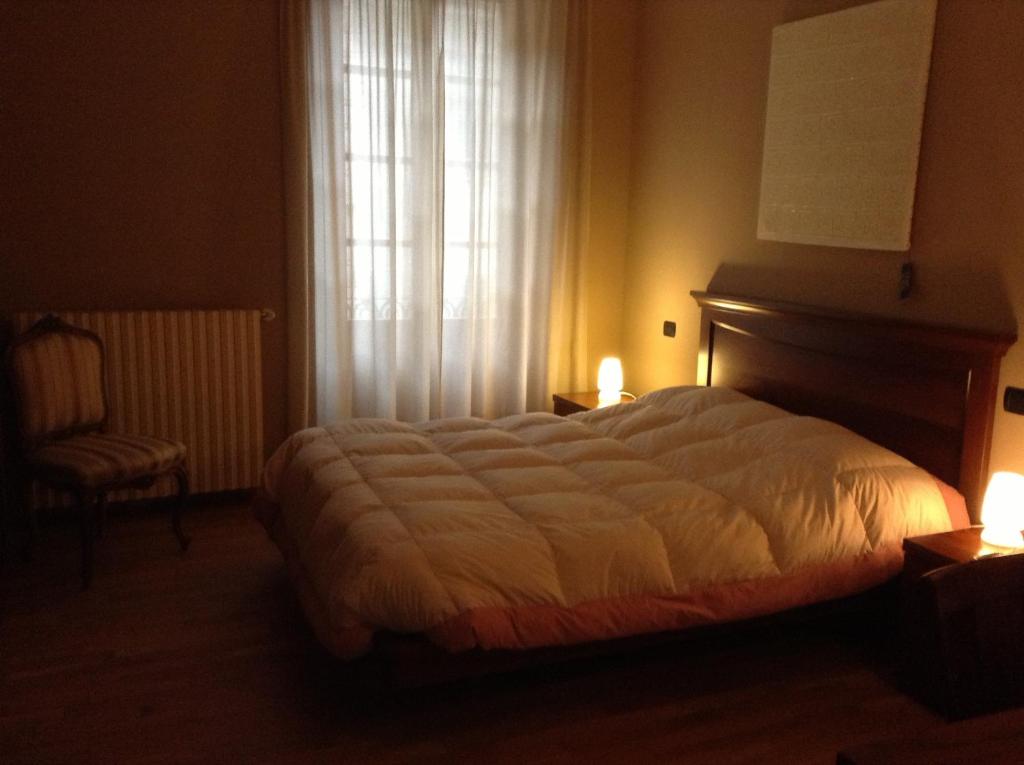 Postel nebo postele na pokoji v ubytování Albergo San Lorenzo