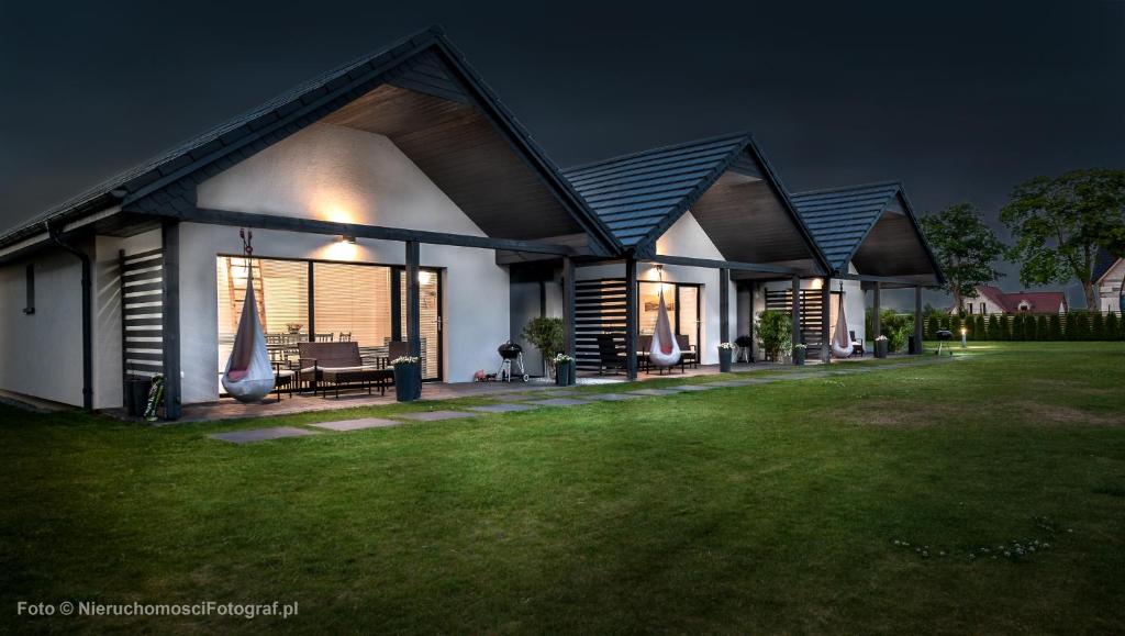 Zahrada ubytování Domki Letniskowe Dunaj