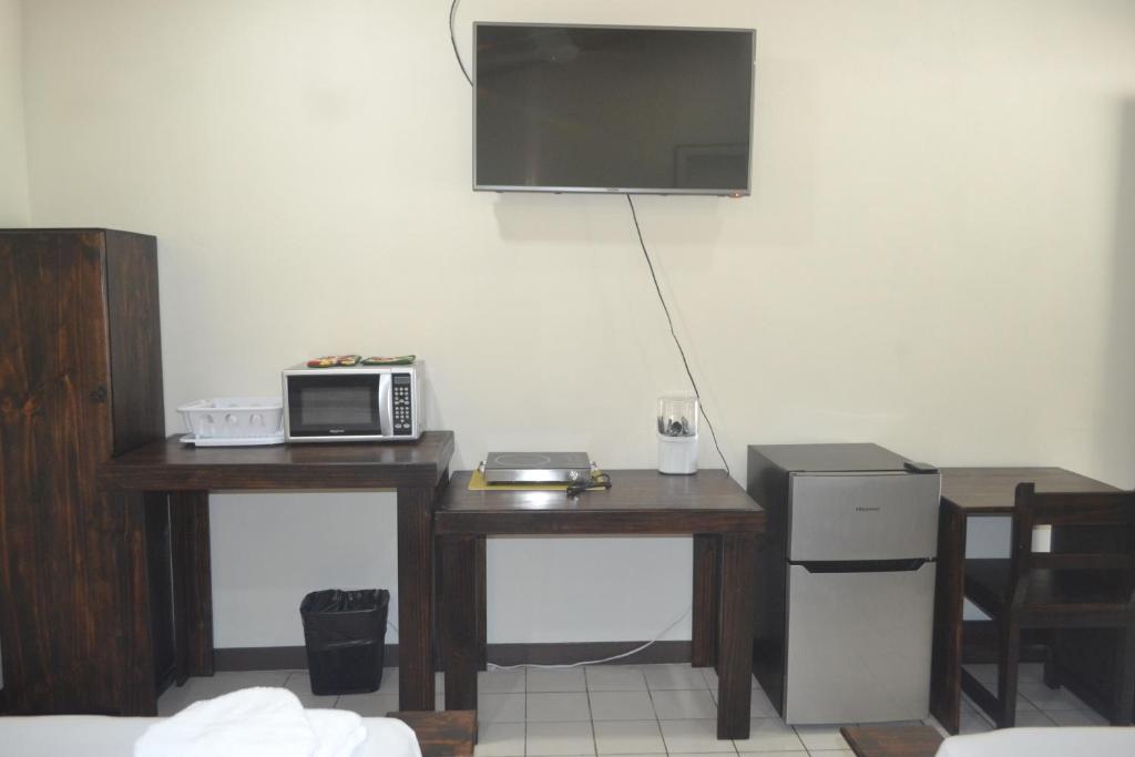 TV a/nebo společenská místnost v ubytování Hotel Don Fito