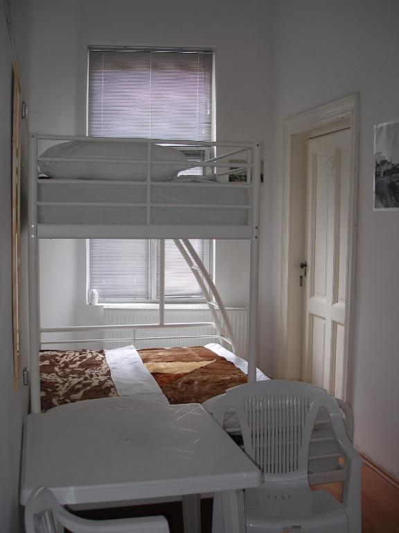 Postel nebo postele na pokoji v ubytování Kretan Hostel