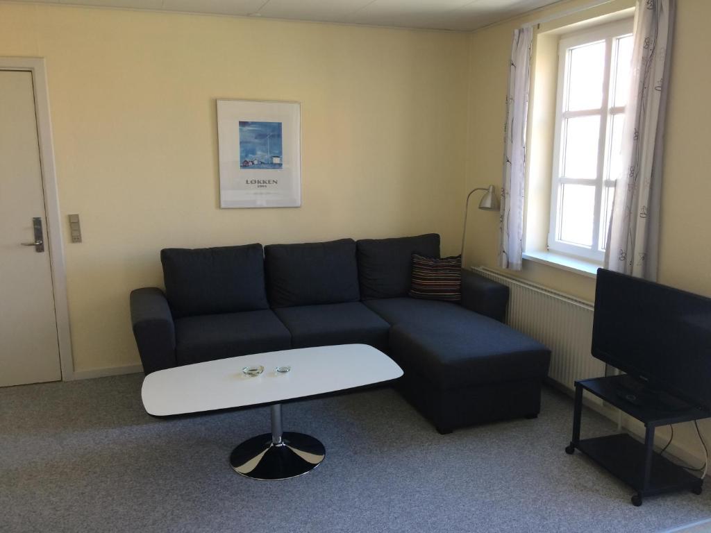 Posezení v ubytování Løkken Badehotel Apartments