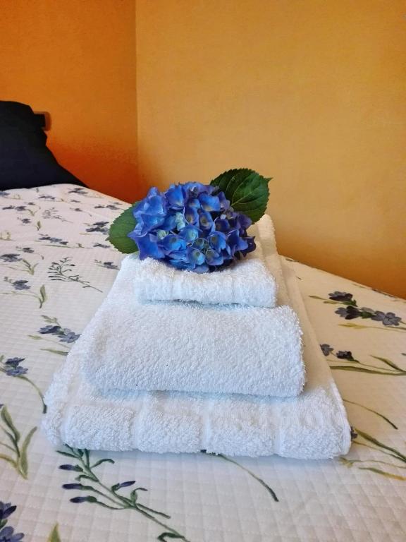 Postel nebo postele na pokoji v ubytování B&B Villa Claudia