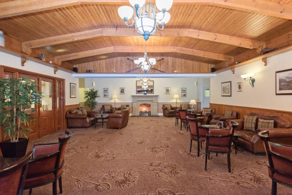 Posezení v ubytování Ben Nevis Hotel & Leisure Club