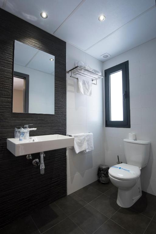 Koupelna v ubytování Hostal Emeritae