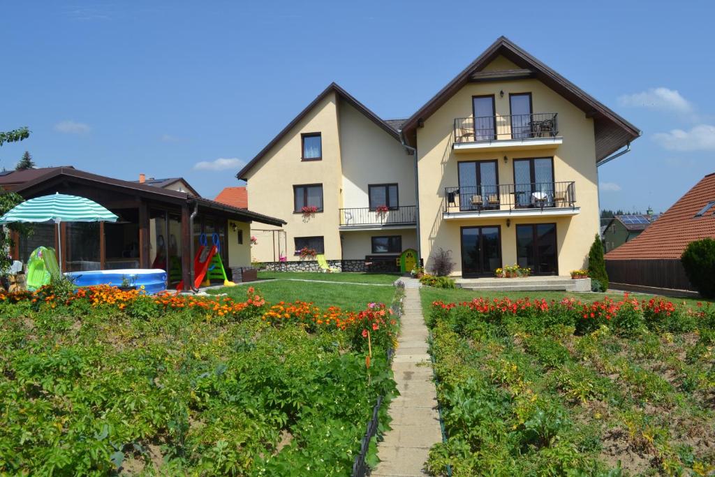 Zahrada ubytování Privat Luptak