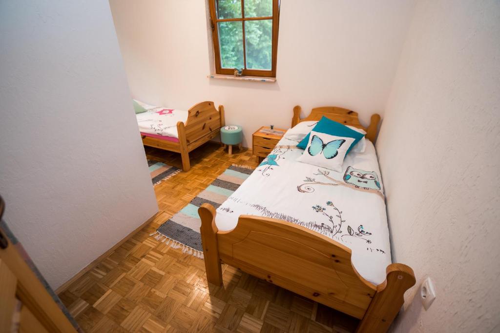 Postel nebo postele na pokoji v ubytování Guest House Frata