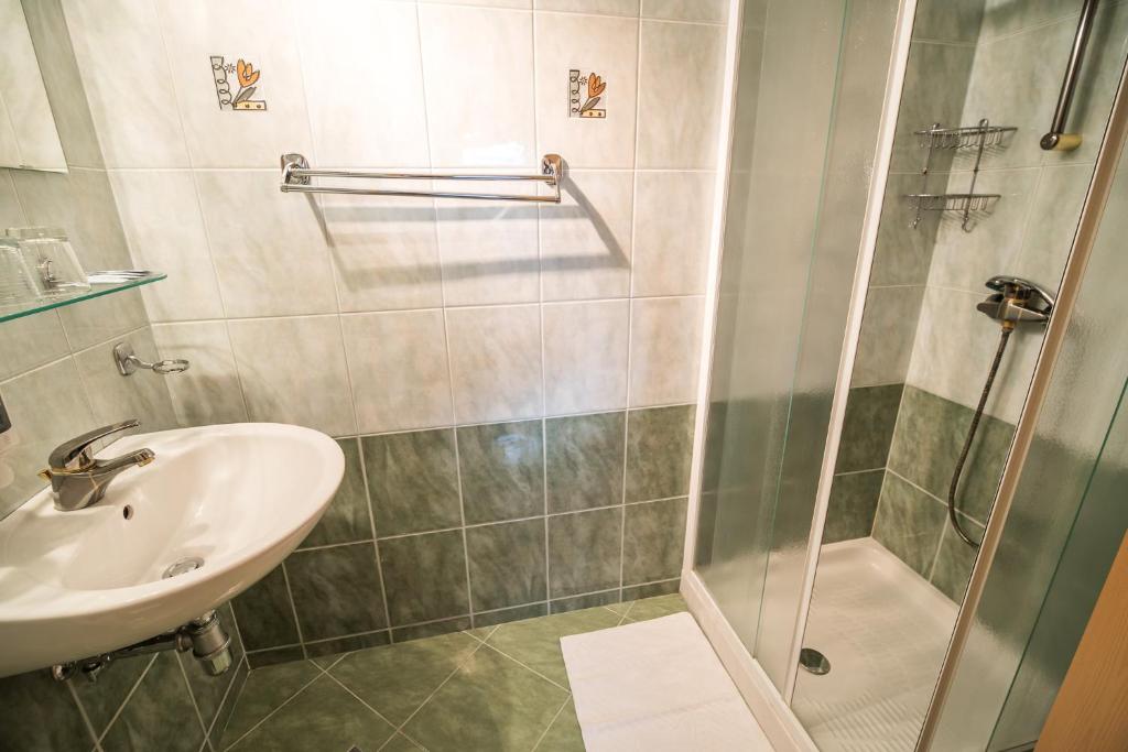 Koupelna v ubytování Bed & Breakfast Hisa Resje