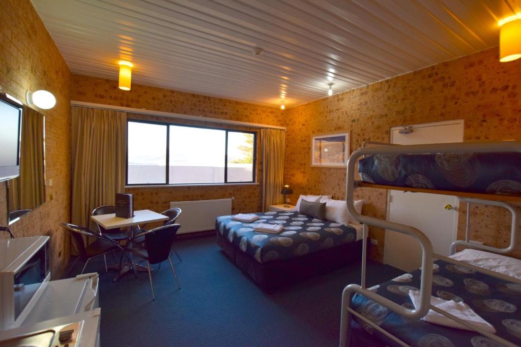 Posezení v ubytování Alpine Resort Motel
