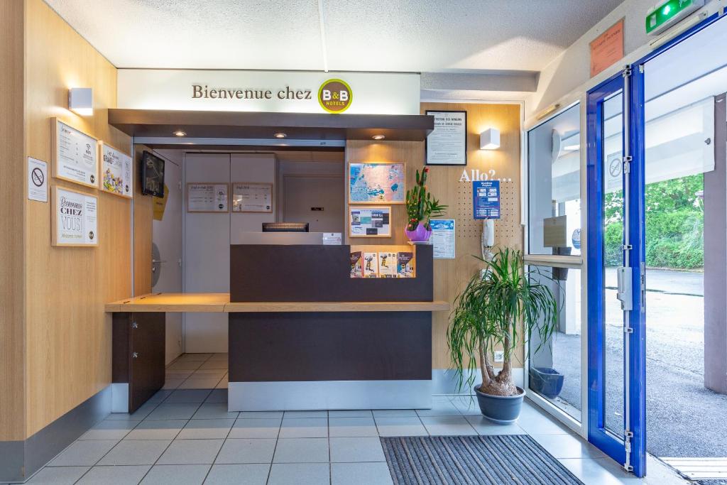 Vstupní hala nebo recepce v ubytování B&B HOTEL Bayonne