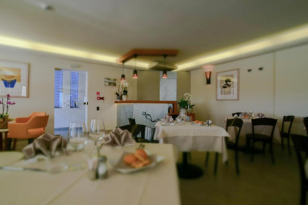 Posezení v ubytování Hotel Sirenetta