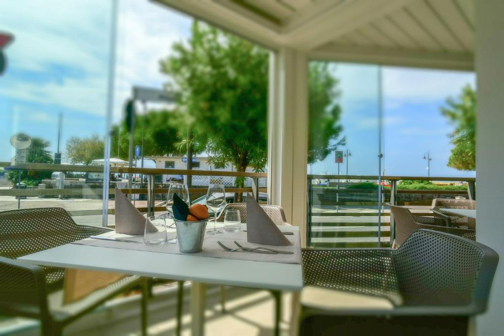 Balkón nebo terasa v ubytování Hotel Sirenetta