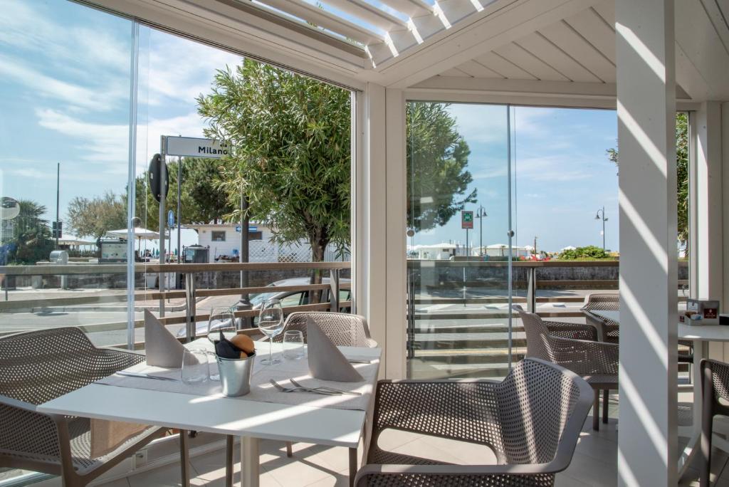 Balkón nebo terasa v ubytování Hotel Sirenetta