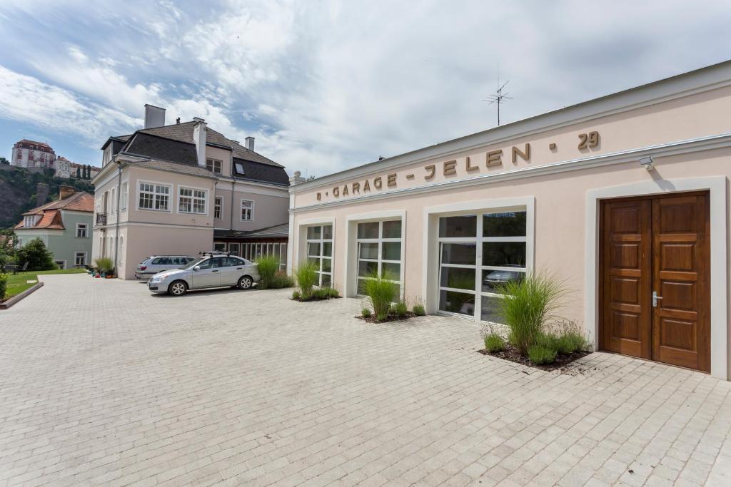 Budova, kde se penzion nachází