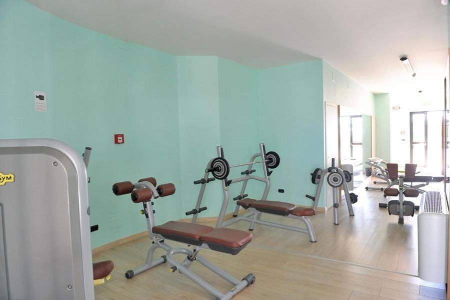 Fitness centrum a/nebo fitness zařízení v ubytování Hotel Svevo