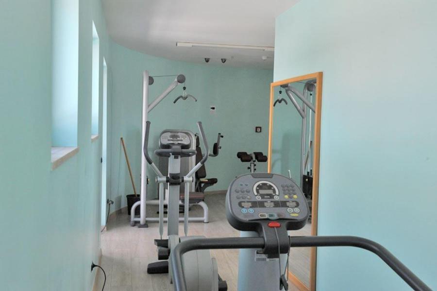 Fitness centrum a/nebo fitness zařízení v ubytování Hotel Svevo