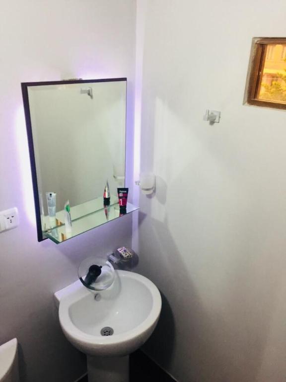 Koupelna v ubytování Apartment Soho Tabidze