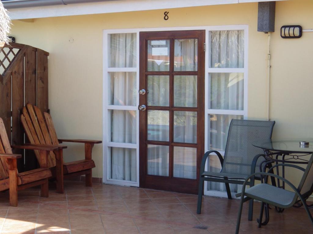 Uma varanda ou terraço em Aruba Cunucu Residence