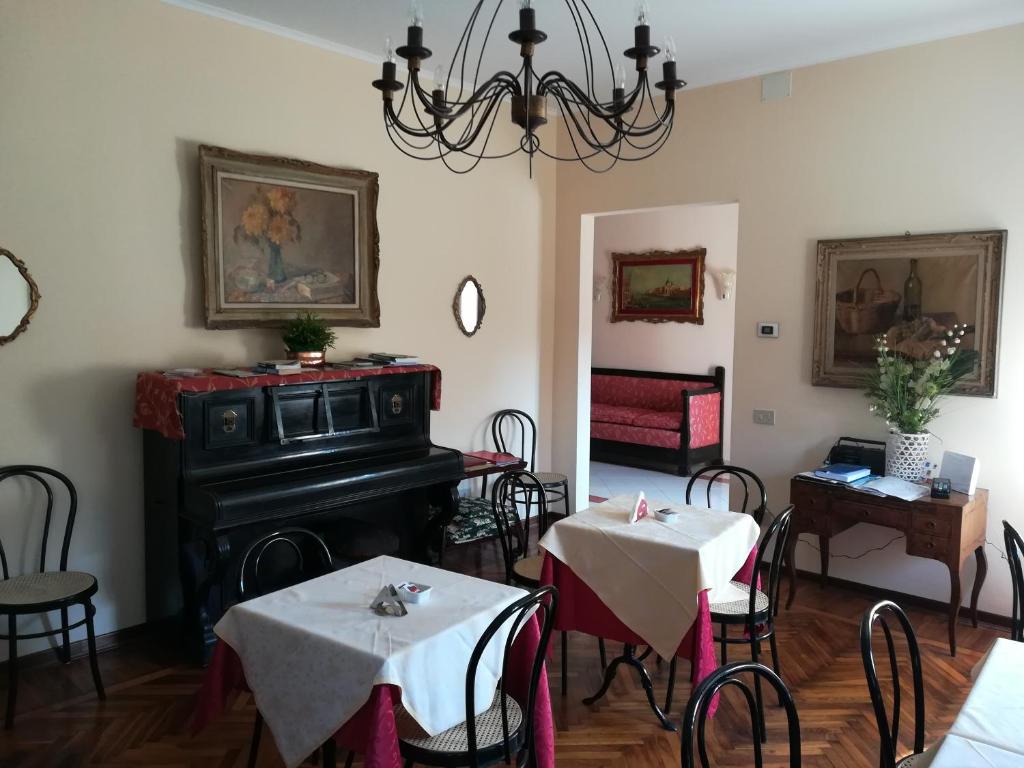 Posezení v ubytování Villa Berghinz