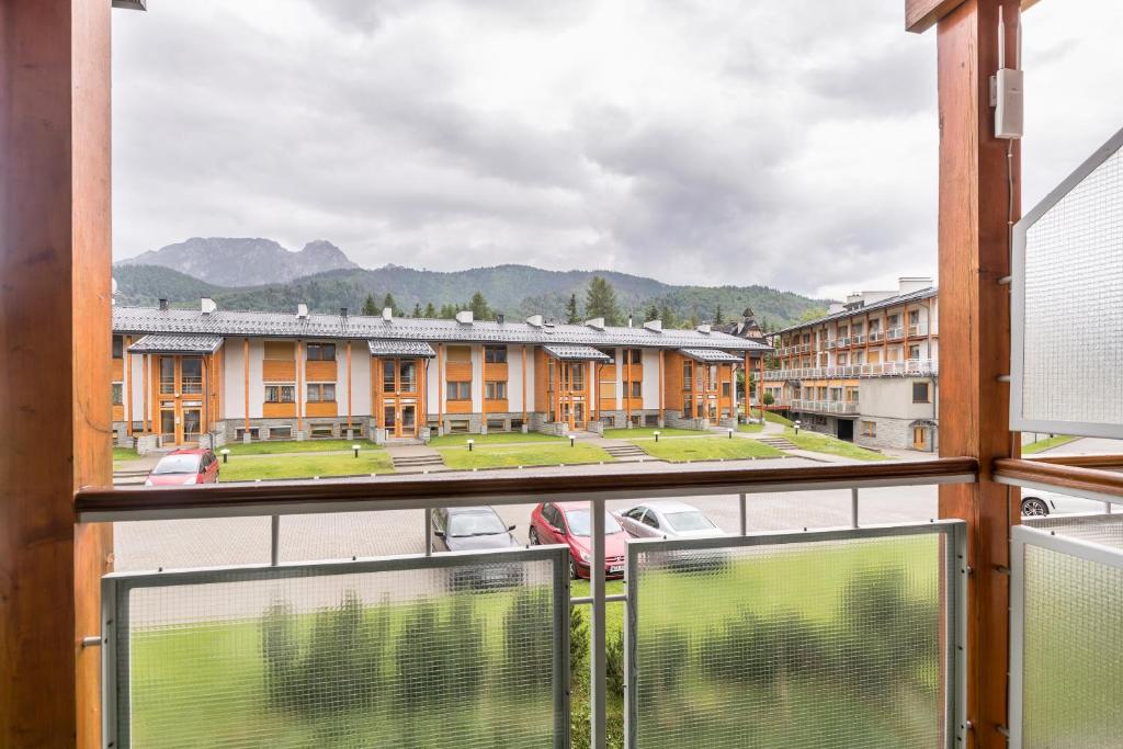 Výhľad na hory alebo výhľad na hory priamo z apartmánu