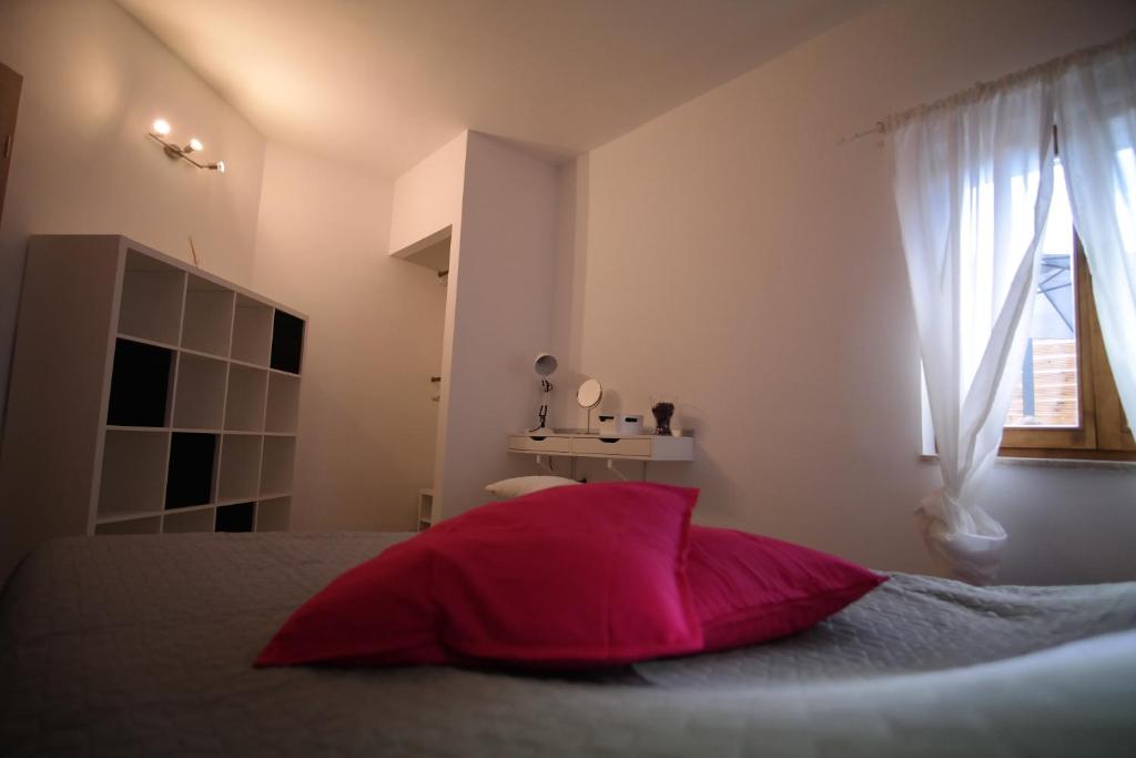 Postel nebo postele na pokoji v ubytování Apartments Hedona